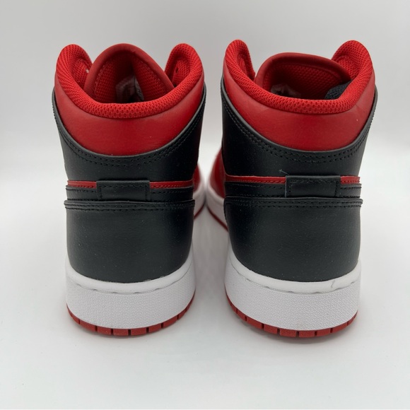 NWB Air Jordan 1 Mid GS Reverse Bred (2021) Sneakers - Picture 5 of 9
